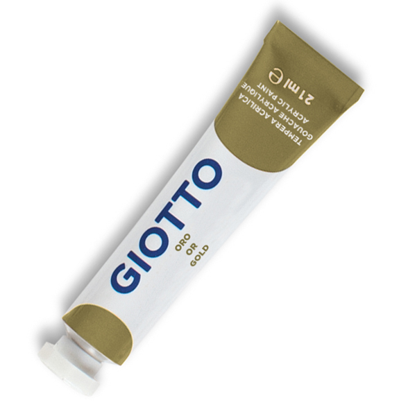 MD_51272 Tempera acrilica extraconcentrata - 21ml - oro - Giotto - immagine 1
