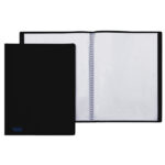 Portalistini Sviluppo - buccia - PP - 22 x 30 cm - 20 buste - nero - Favorit
