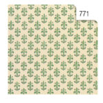 Rotolo Cartarivesto Rex 58 - lavabile - 50 x 500 cm - giglio verde - Rex Sadoch