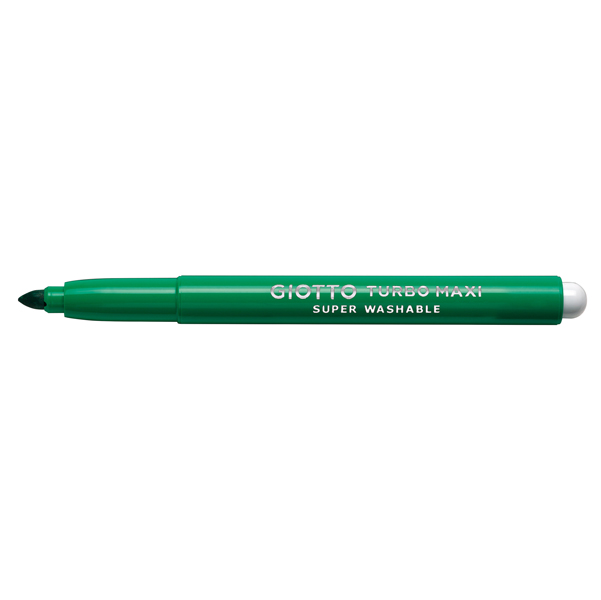 MD_51509 Pennarello Turbomaxi Monocolore - punta ø5mm - verde cinabro - Giotto - immagine 1