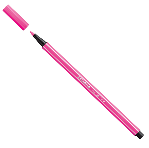 MD_51863 Pennarello Pen 68 - rosa fluo 056 - Stabilo - immagine 1