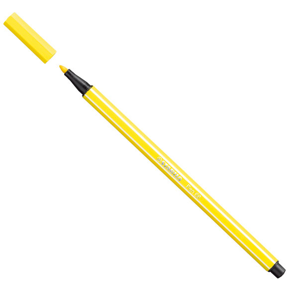 MD_51867 Pennarello Pen 68 - giallo limone 24 - Stabilo - immagine 1