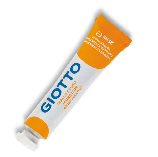 MD_51886 Tempera Tubo 7 - 21ml - giallo scuro - Giotto - immagine 1