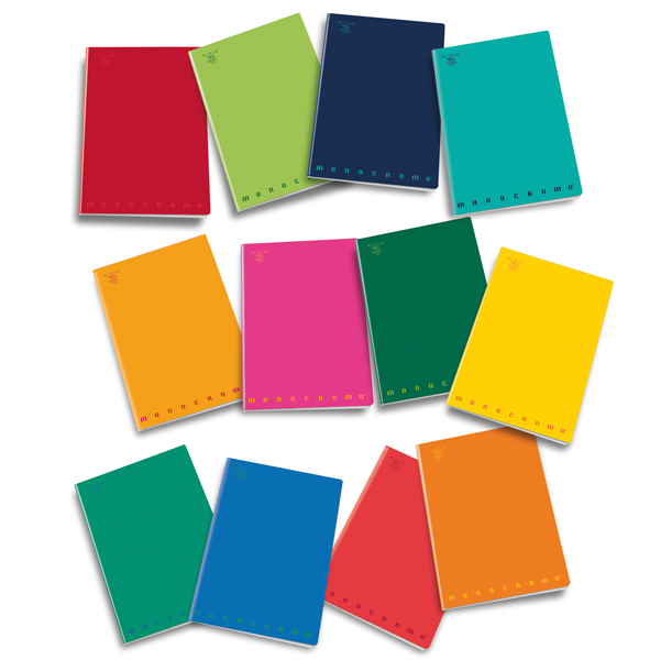 MD_52641 Quaderno Monocromo - A5 - 5mm - 42 fogli - 80gr - Pigna - immagine 1