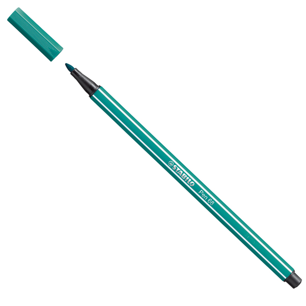 MD_53169 Pennarello Pen 68 - blu turchese 51 - Stabilo - immagine 1