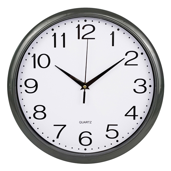 MD_53447 Orologio da parete Classic - diametro 30,5 cm - grigio - Methodo - immagine 1