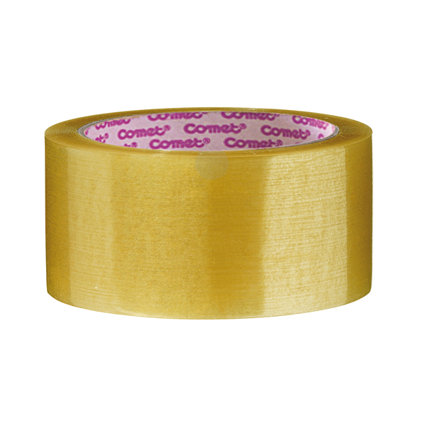 MD_53728 Nastro adesivo - 5 cm x 66 m - PPL - trasparente - Comet - immagine 1