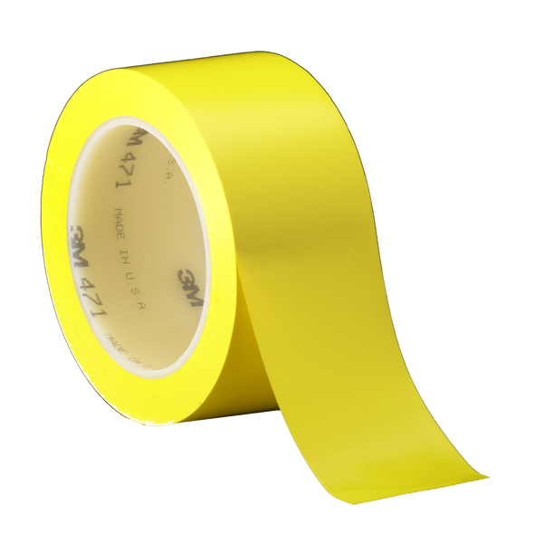 MD_53734 Nastro adesivo vinilico 471 - 5 cm x 33 m - giallo - Scotch - immagine 1