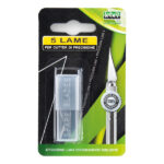 Lame di ricambio - per cutter Hobby Knife - Lebez - conf. 5 pezzi