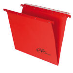 Cartella sospesa Joker - cassetto - interasse 39 cm - fondo V - 37 x 25 cm - rosso - Bertesi