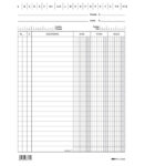 Schede - dare/avere/saldo - 21 x 15 cm - Edipro - conf. 100 pezzi