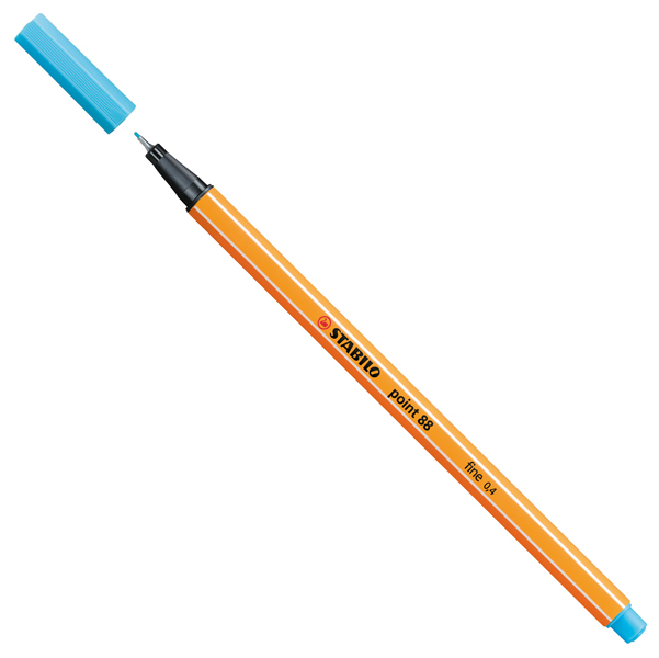 MD_56492 Fineliner Point 88 - tratto 0,4 mm - azzurro 57 - Stabilo - immagine 1