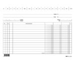 Schede - 3 colonne - 15 x 21 cm orizzontale - Edipro - conf. 100 pezzi