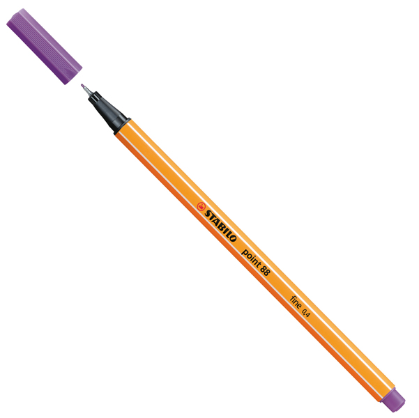 MD_57149 Fineliner Point 88 - tratto 0,4 mm - lilla chiaro 59 - Stabilo - immagine 1