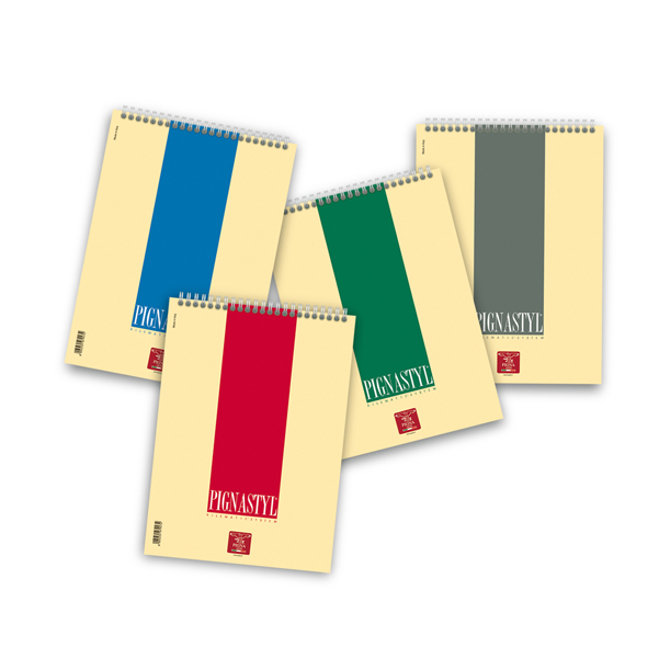 MD_57227 Blocco Pignastyl spiralato - A4 - 210 x 297mm - 80gr - 60 fogli - 5mm - Pigna - immagine 1