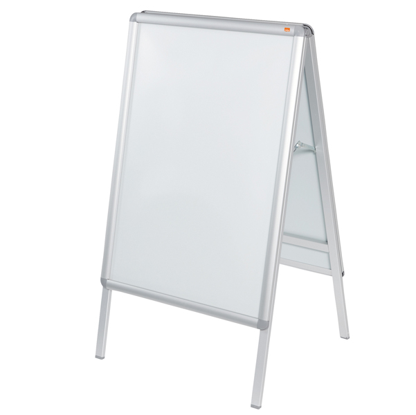 MD_57605 Cavalletto bifacciale A Frame - cornici a scatto - A1 - 84,1 x 59,4 cm - Nobo - immagine 1