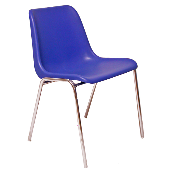 MD_58066 Seduta attesa Esse ESC - senza braccioli - PPL/acciaio - blu - Unisit - immagine 1