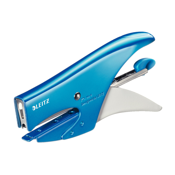 MD_58521 Cucitrice Wow a pinza 5547 - blu metallizzato - Leitz - immagine 1
