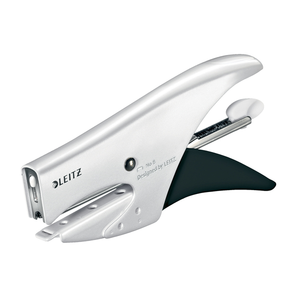 MD_58552 Cucitrice Wow a pinza 5547 - bianco metallizzato - Leitz - immagine 1