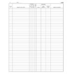 Registro arrivi/partenze - 31 x 24,5cm - 46pg - Edipro