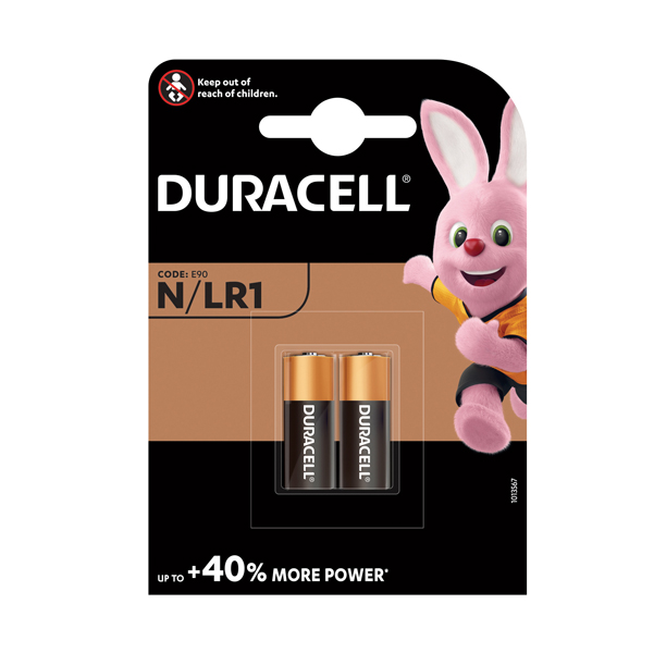 MD_60419 Pila - LR1 - 1,5V - MN9100 - Duracell - blister 2 pezzi - immagine 1