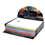 Cartoncino CartaCrea - 35 x 50 cm - 220 gr - colori assortiti - Fabriano - Expo 260 fogli