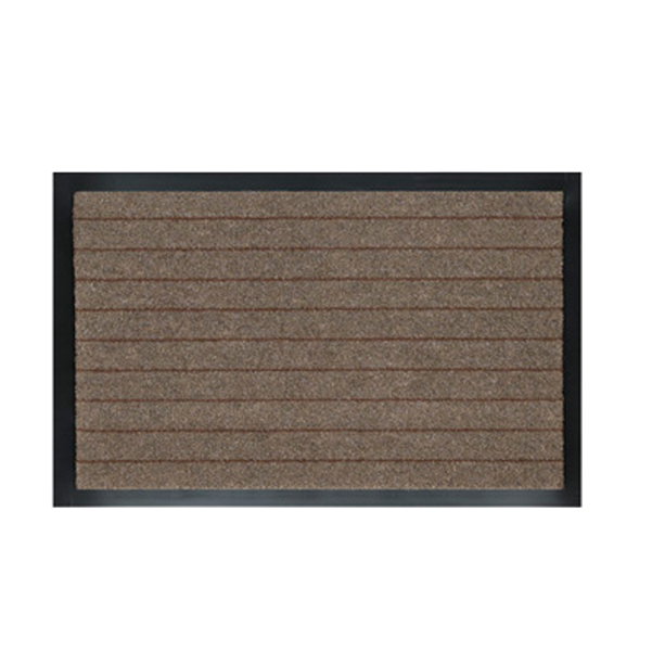 MD_60968 Zerbino asciugapassi Alaska - 40 x 70 cm - marrone - Velcoc - immagine 1