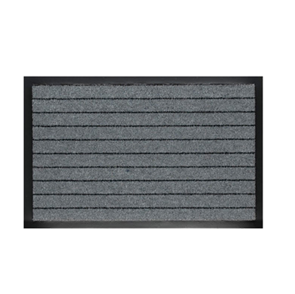 MD_60971 Zerbino asciugapassi Alaska - 60 x 90 cm - grigio - Velcoc - immagine 1