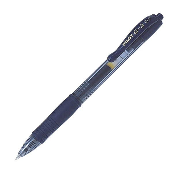MD_61011 Roller gel a scatto G-2+ - punta 0,7mm - blu scuro - Pilot - immagine 1