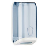 Dispenser carta igienica Prestige - interfogliata - 15,8 x 13 x 30,7 cm - trasparente - Mar Plast