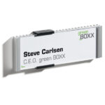 Targa per porte/pareti Info Sign - 14,9 x 5,3 cm - Durable