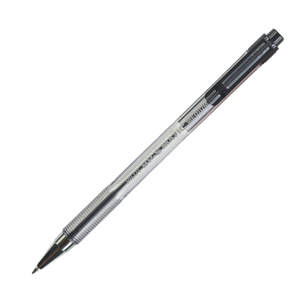 MD_61710 Penna a sfera a scatto BP S Matic - punta media 1,0mm - nero - Pilot - immagine 1