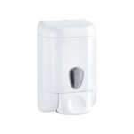 Dispenser sapone Prestige - murale - capacità 1 L - bianco/azzurro trasparente - Mar Plast