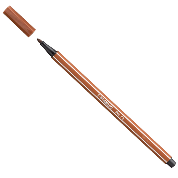 MD_62885 Pennarello Pen 68 - sanguigno 38 - Stabilo - immagine 1