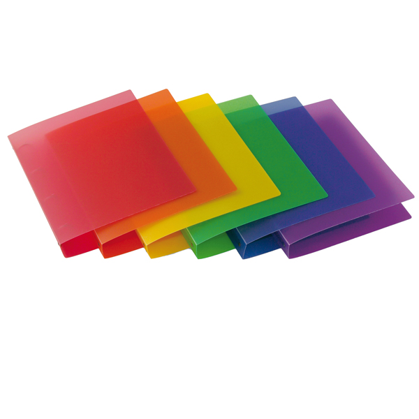 MD_63370 Raccoglitore Myto - 22 x 30 cm - 4 anelli tondi 30 mm - dorso 3,5 cm - colori assortiti - Sei Rota - immagine 1