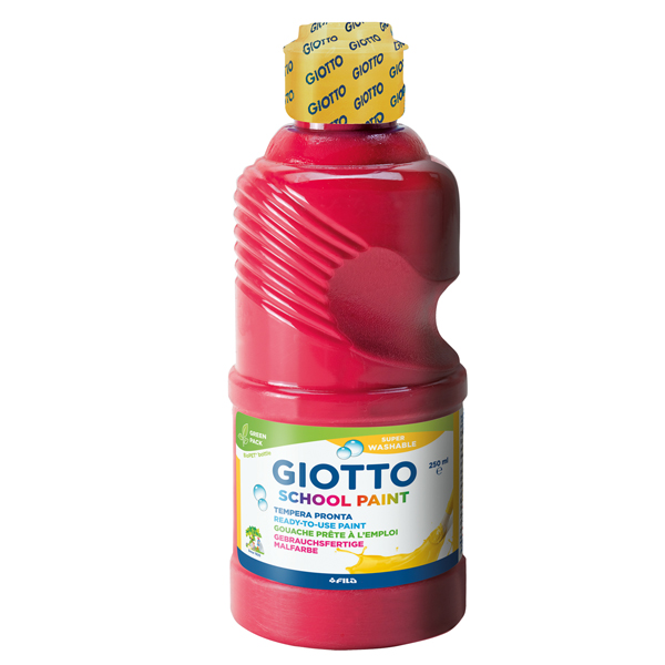 MD_64463 Tempera pronta - 250ml - rosso - Giotto - immagine 1