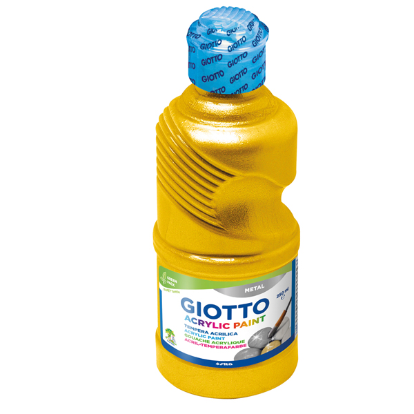 MD_64467 Tempera pronta acrilica - 250ml - oro - Giotto - immagine 1