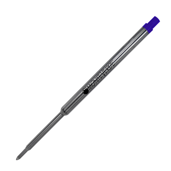 MD_64782 Refill per sfera Waterman - punta media - blu - Monteverde - conf. 2 pezzi - immagine 1