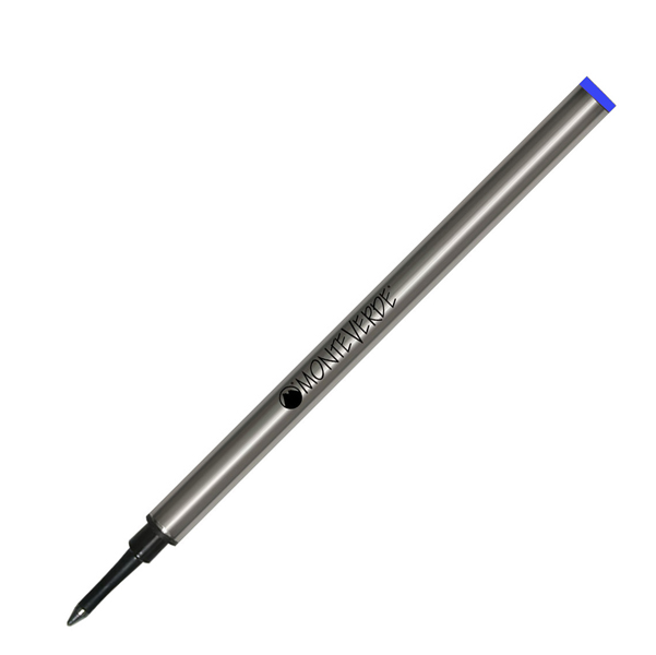 MD_64797 Refill in metallo per roller - punta fine - blu - Monteverde - conf. 2 pezzi - immagine 1