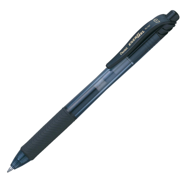 MD_64832 Roller a scatto Energel X BL107 - punta 0,7mm - nero - Pentel - immagine 1