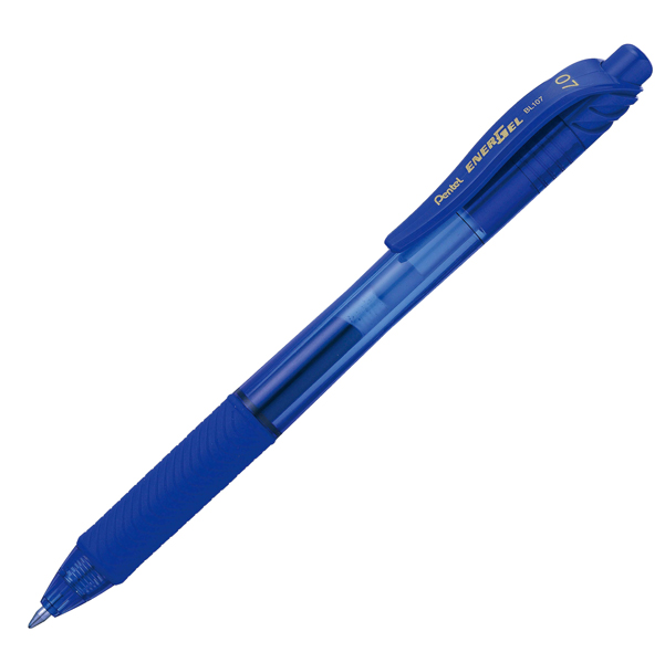 MD_64833 Roller a scatto Energel X BL107 - punta 0,7mm blu - Pentel - immagine 1