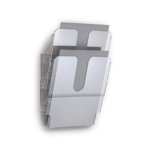 MD_65237 Display da parete Flexiplus - 2 tasche A4 - trasparente - Durable - immagine 1