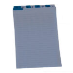 Schede - rubrica A/Z -  17 x 24 cm (verticale) - bianco - Edipro