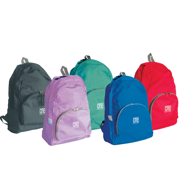 MD_66405 Zainetto ripiegabile 2217 One Color - colori assortiti - Blasetti - immagine 1