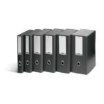 Scatola progetto Plus Vip - 34,5 x 24,5 cm -  dorso 12 cm - grigio antracite - Fellowes