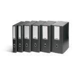 Scatola progetto Plus Vip - 34,5 x 24,5 cm - dorso 15 cm - grigio antracite - Fellowes
