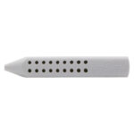 Gomma a forma di matita Grip 2001 - 90x15x15mm - grigia - Faber-Castell