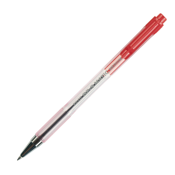 MD_68089 Penna a sfera a scatto BP S Matic - punta media 1,0mm - rosso - Pilot - immagine 1
