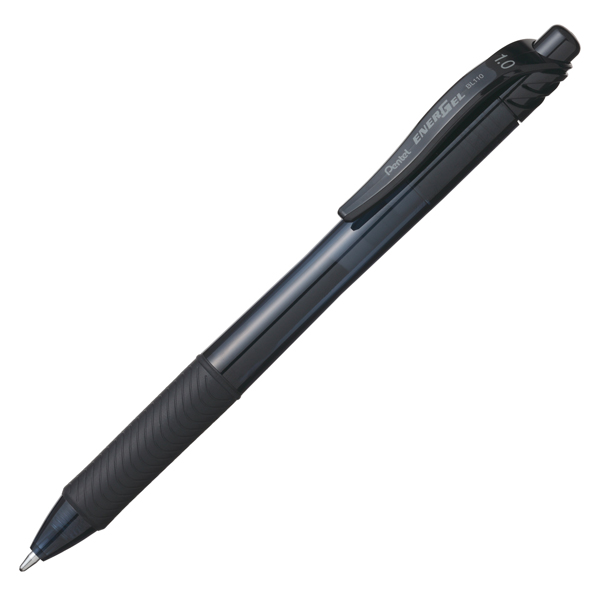 MD_68109 Roller a scatto Energel X Click BL110 - punta 1,0mm - nero - Pentel - immagine 1