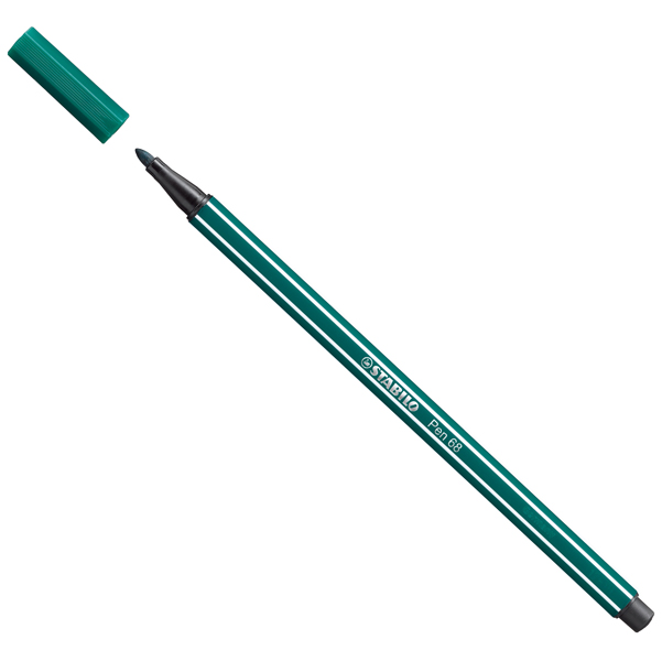MD_70764 Pennarello Pen 68 - verde turchese 53 - Stabilo - immagine 1